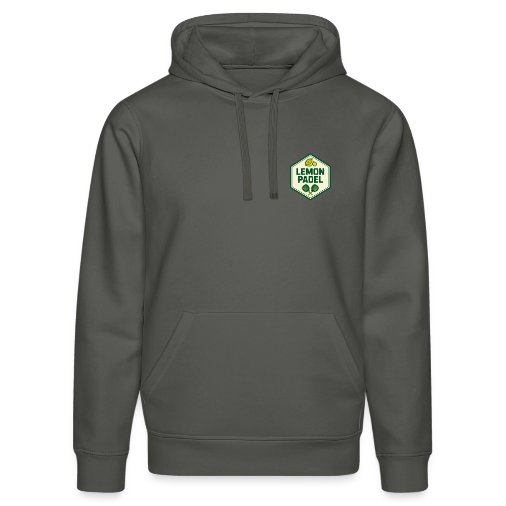 Bio-Hoodie Padel Passion - Anthrazit
