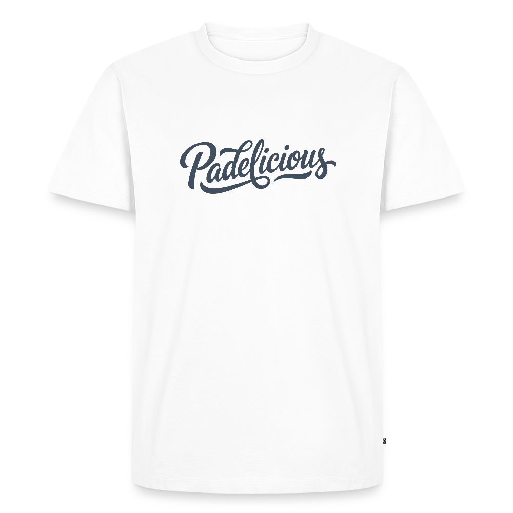 Männer Premium T-Shirt Padelicious - Weiß