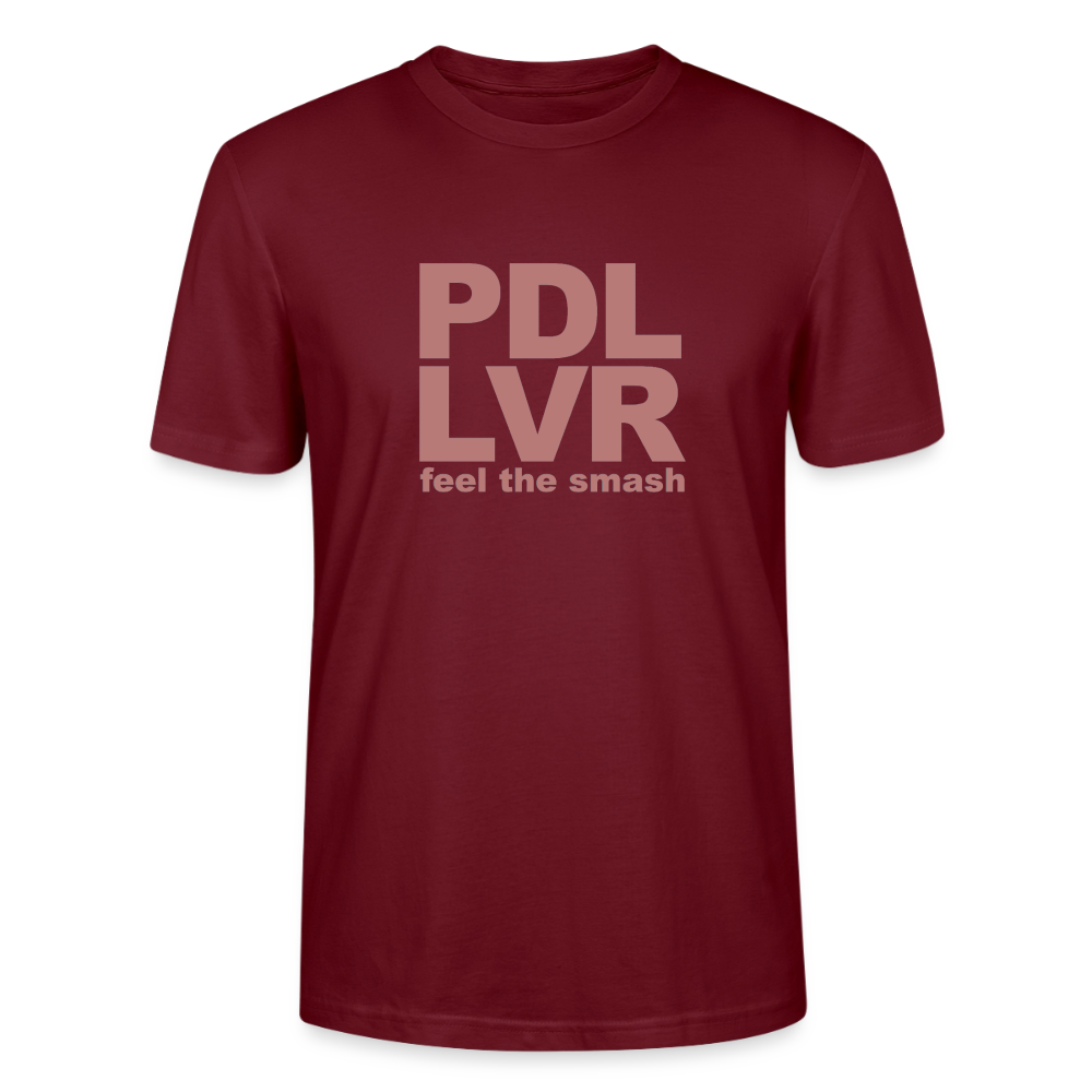 Unisex T-Shirt PDL LVR - Burgunderrot