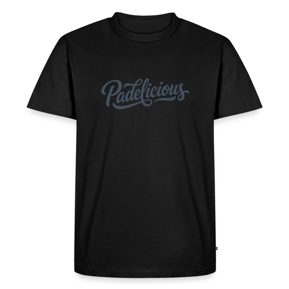 Männer Premium T-Shirt Padelicious - Schwarz