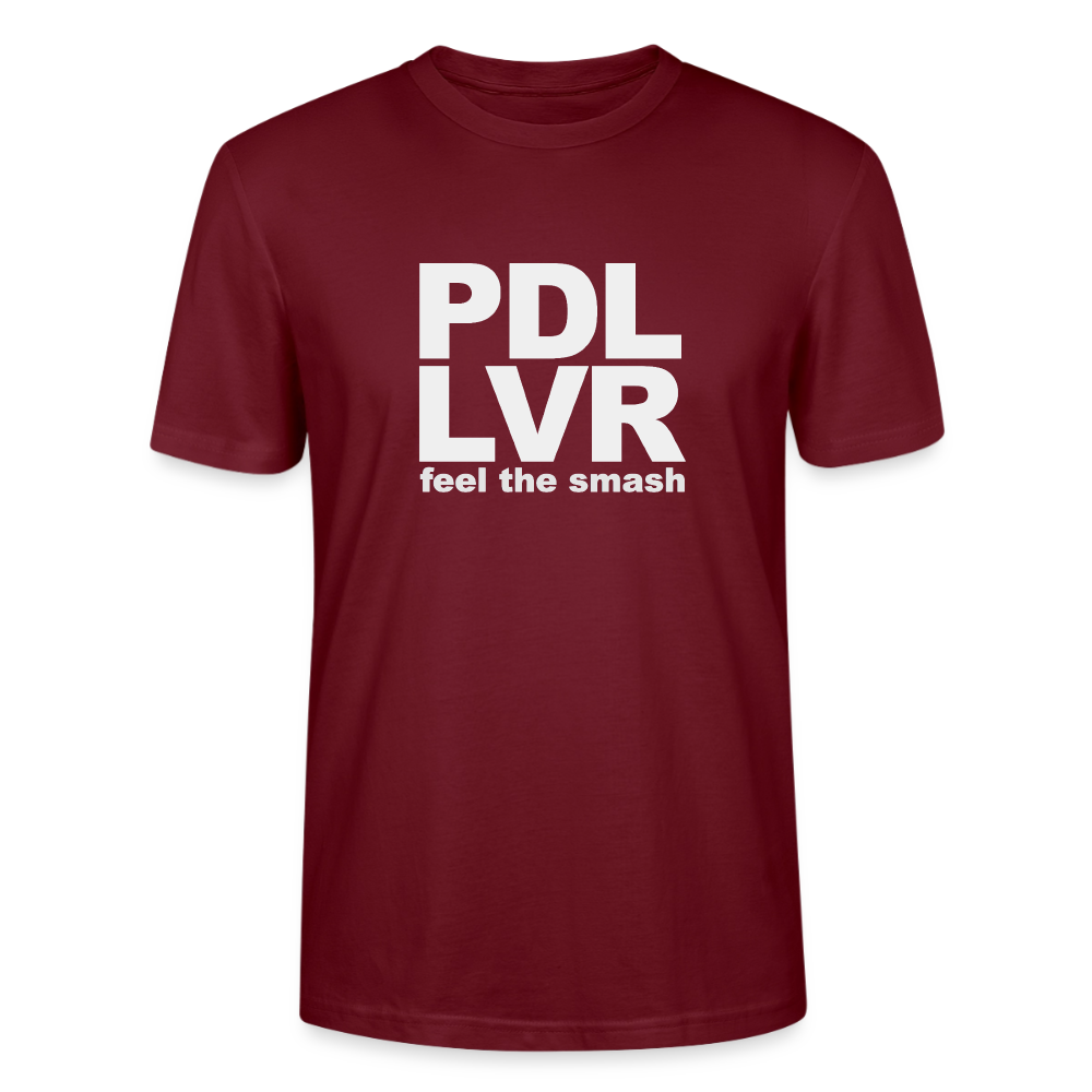 Unisex T-Shirt PDL LVR - Burgunderrot