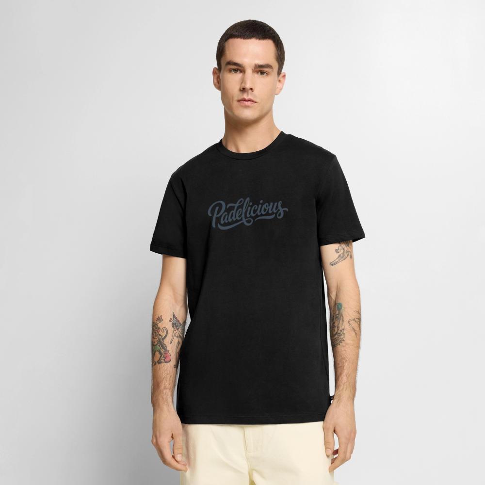 Männer Premium T-Shirt Padelicious - Schwarz