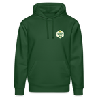 Bio-Hoodie Padel Passion - Flaschengrün