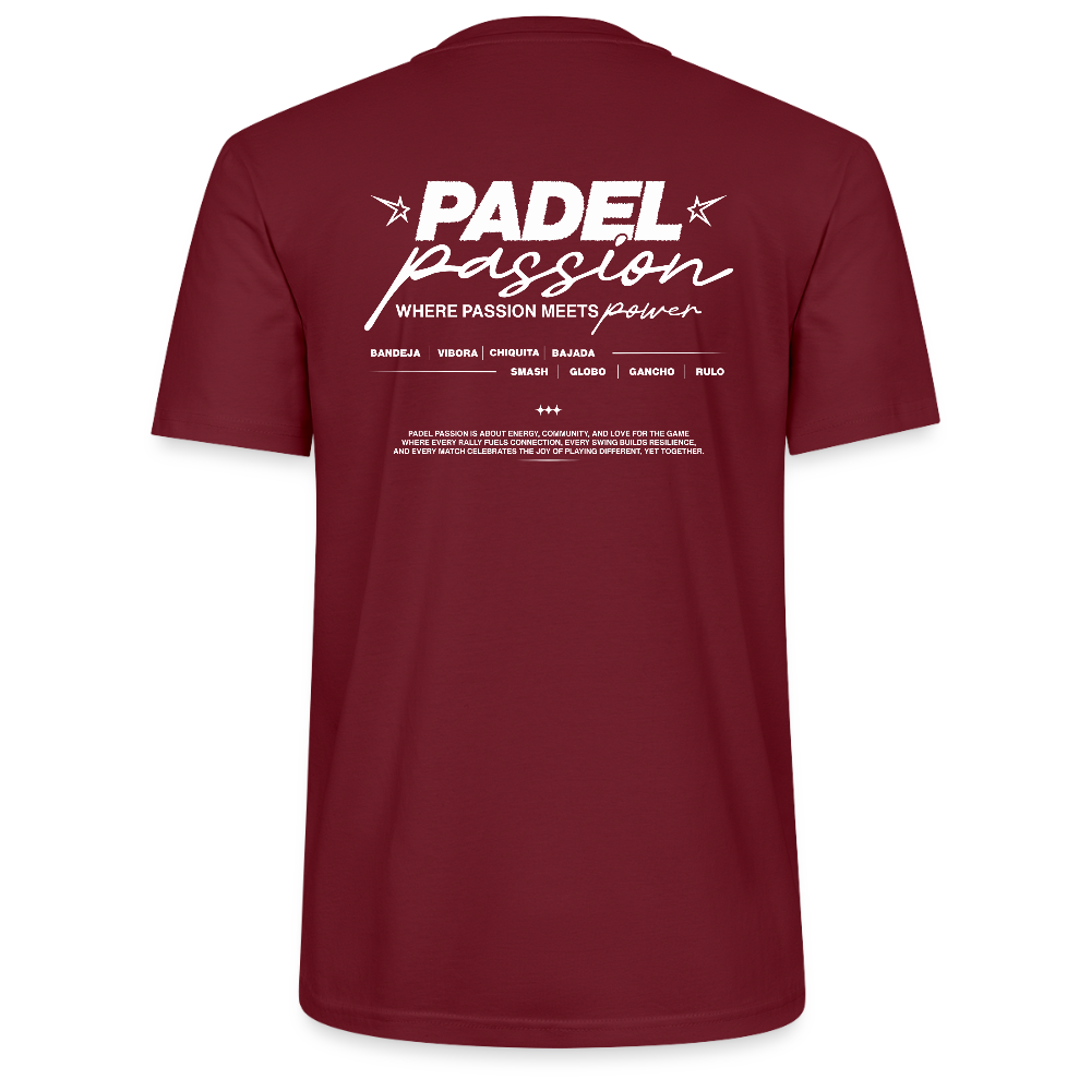 Stanley/Stella Unisex T-Shirt CRAFTER - Burgunderrot