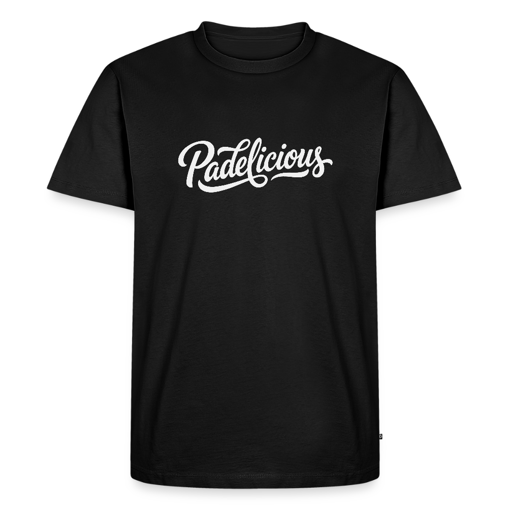 Männer Premium T-Shirt Padelicious - Schwarz