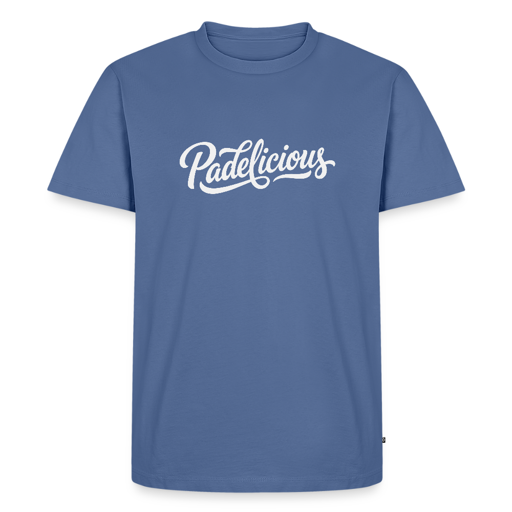 Männer Premium T-Shirt Padelicious - Taubenblau