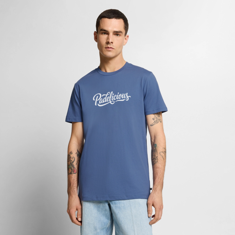 Männer Premium T-Shirt Padelicious - Taubenblau